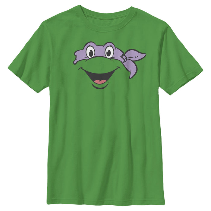 fifth sun Boy's Teenage Mutant Ninja Turtles Donatello Face T-Shirt