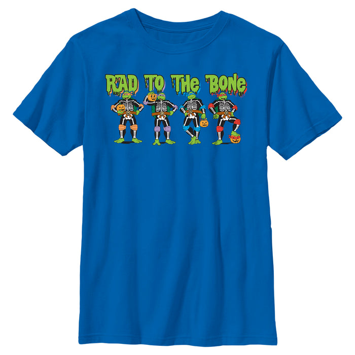 fifth sun Boy's Teenage Mutant Ninja Turtles Halloween Rad to the Bone T-Shirt