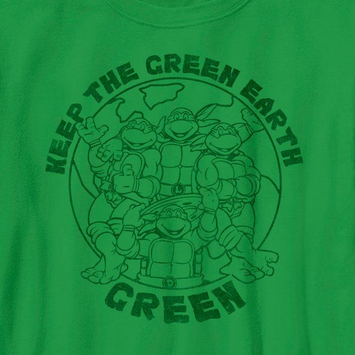 Fifth Sun Boy's Teenage Mutant Ninja Turtles Keep The Earth Green T-Shirt