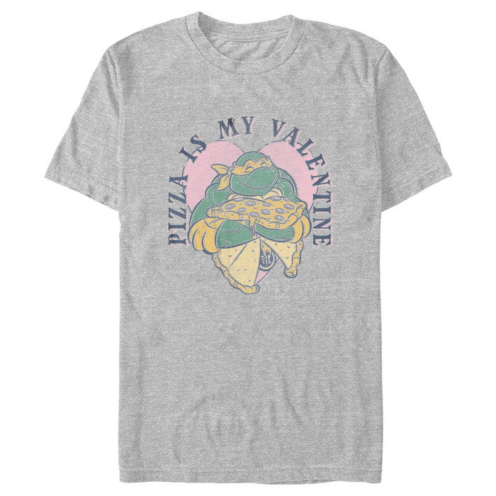 fifth sun Boy's Teenage Mutant Ninja Turtles Michaelangelo Pizza is My Valentine T-Shirt