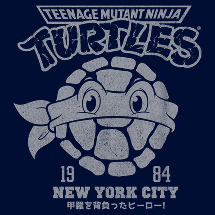 Fifth Sun Boy's Teenage Mutant Ninja Turtles New York City 1984 Logo Face T-Shirt