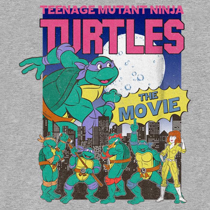 Fifth Sun Boy's Teenage Mutant Ninja Turtles Retro Movie Poster T-Shirt
