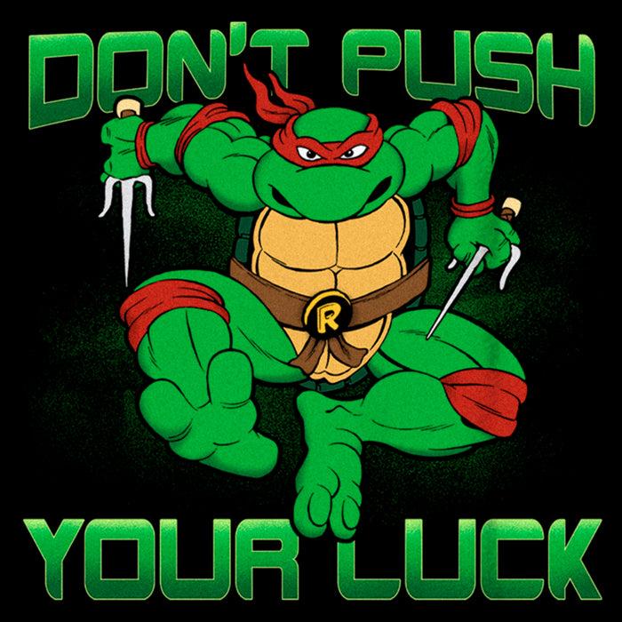Fifth Sun Boy's Teenage Mutant Ninja Turtles St. Patrick's Day Raphael Don't Push Your Luck T-Shirt