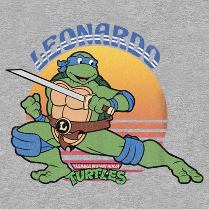Fifth Sun Boy's Teenage Mutant Ninja Turtles Sunset Leonardo In Action T-Shirt