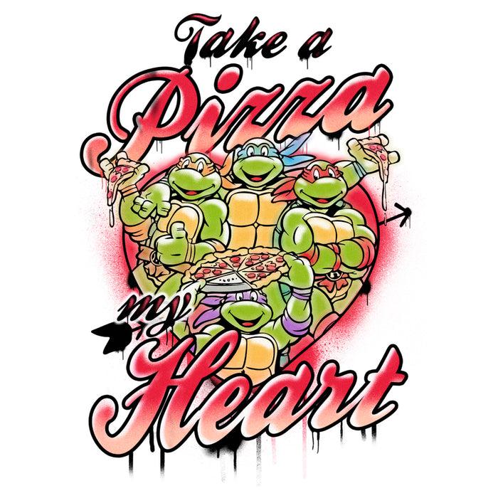 Fifth Sun Boy's Teenage Mutant Ninja Turtles Take A Pizza My Heart T-Shirt