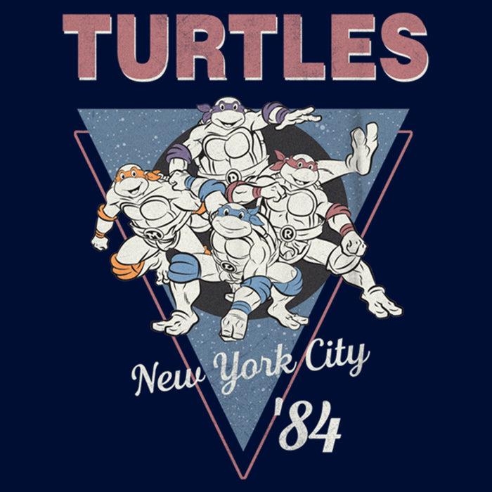 Fifth Sun Boy's Teenage Mutant Ninja Turtles Vintage Group Triangle T-Shirt