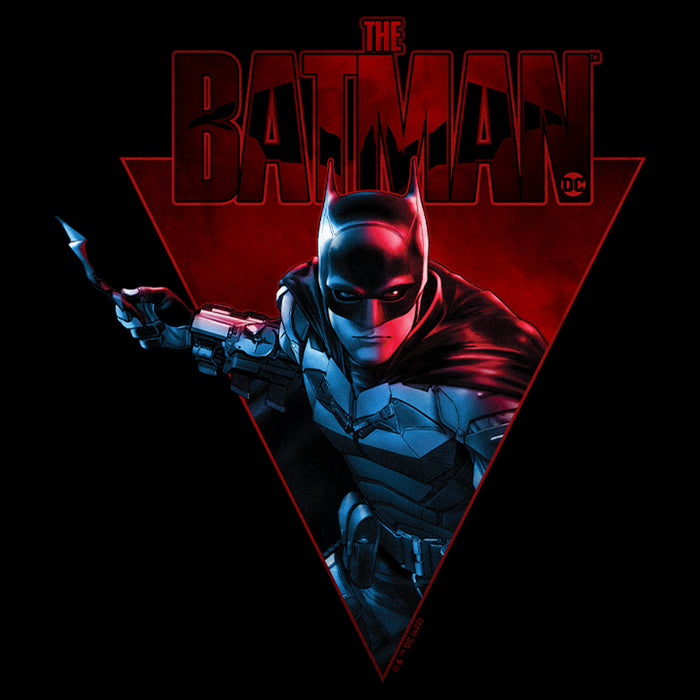 Fifth Sun Boy's The Batman Ready For Action Pull Over Hoodie