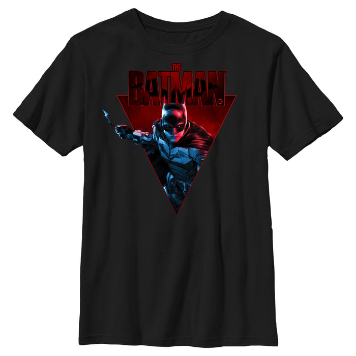 fifth sun Boy's The Batman Ready for Action T-Shirt