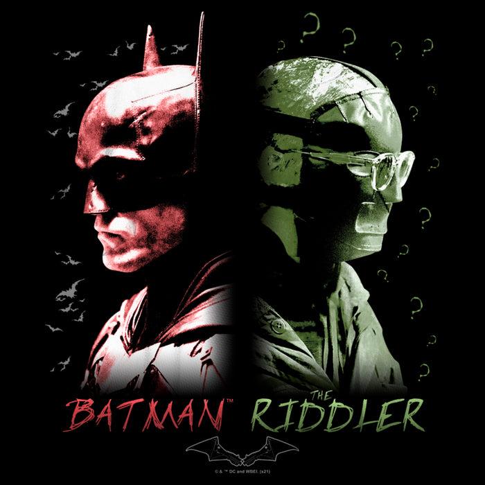 Fifth Sun Boy's The Batman Riddler Back To Back T-Shirt
