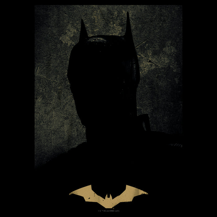 Fifth Sun Boy's The Batman Silhouette Portrait T-Shirt