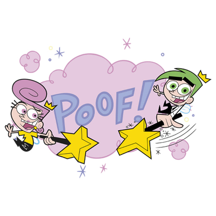 Fifth Sun Boy's The Fairly OddParents Cosmo And Wanda Poof T-Shirt