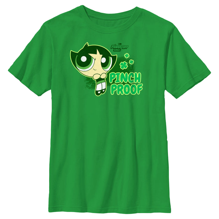 fifth sun Boy's The Powerpuff Girls Pinch Proof Buttercup T-Shirt