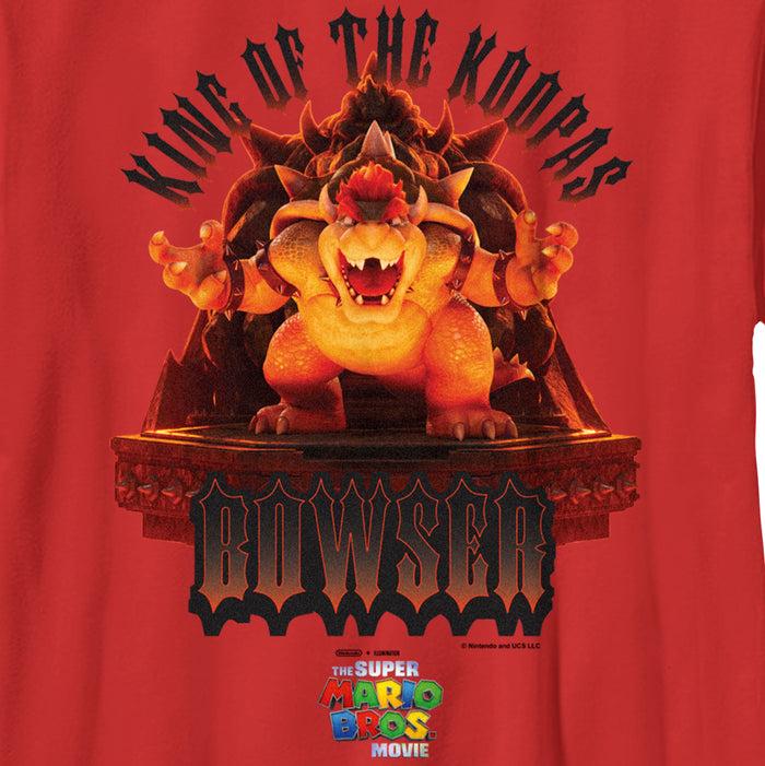 Fifth Sun Boy's The Super Mario Bros. Movie Bowser King Of The Koopas T-Shirt