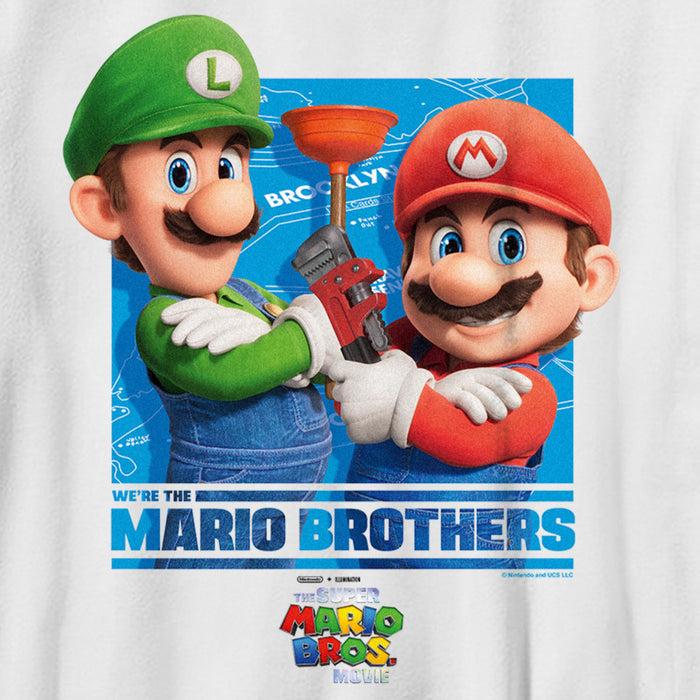 Fifth Sun Boy's The Super Mario Bros. Movie We're The Mario Brothers T-Shirt