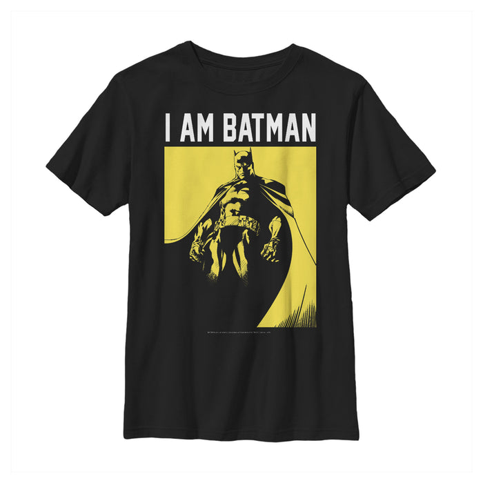 fifth sun Boy's Batman Gotham's Hero T-Shirt