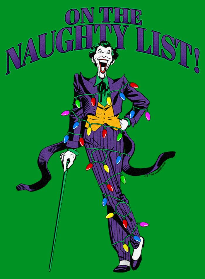 Fifth Sun Boy's Batman On The Naughty List T-Shirt