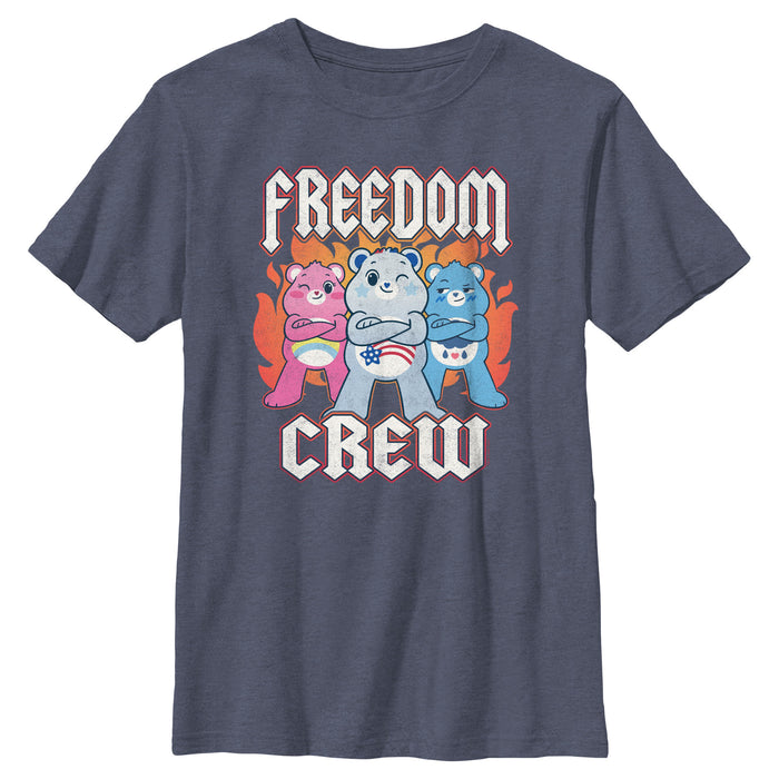 fifth sun Boy's Care Bears Freedom Crew T-Shirt