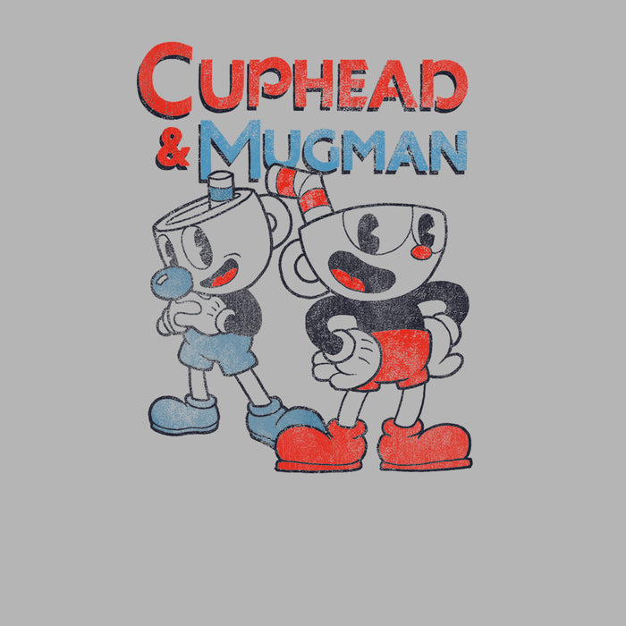 Fifth Sun Boy's Cuphead Best Friend Mugman T-Shirt