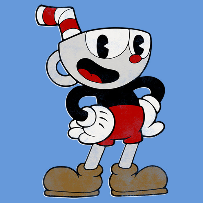 Fifth Sun Boy's Cuphead Happy Pose Performance Tee
