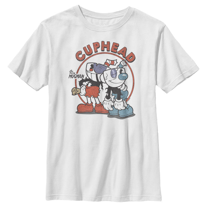 fifth sun Boy's Cuphead Knockout Winners T-Shirt