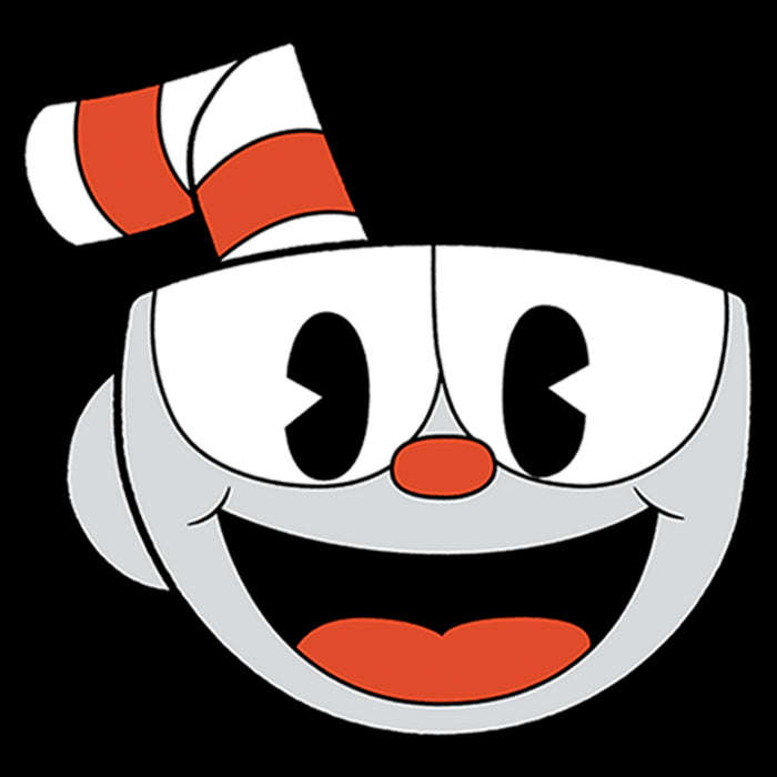 Fifth Sun Boy's Cuphead Smile Portrait T-Shirt