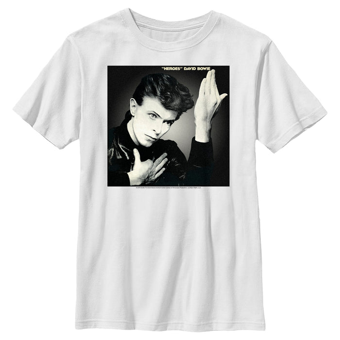 fifth sun Boy's David Bowie Heroes T-Shirt