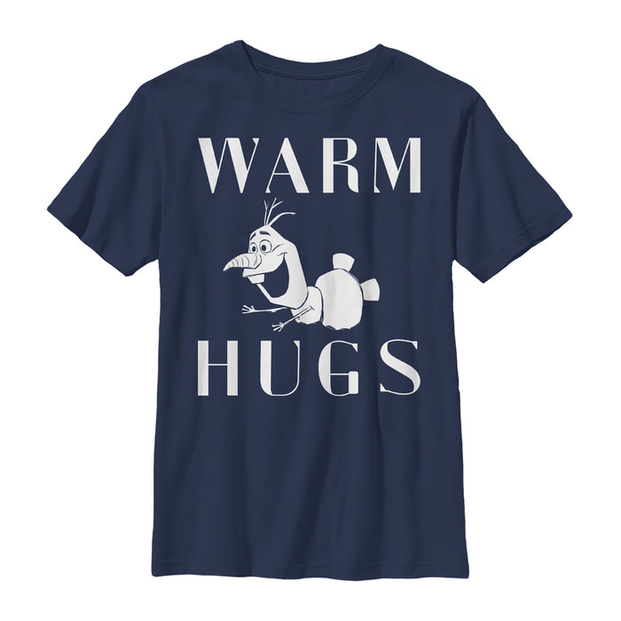 fifth sun Boy's Frozen 2 Olaf Warm Hugs T-Shirt