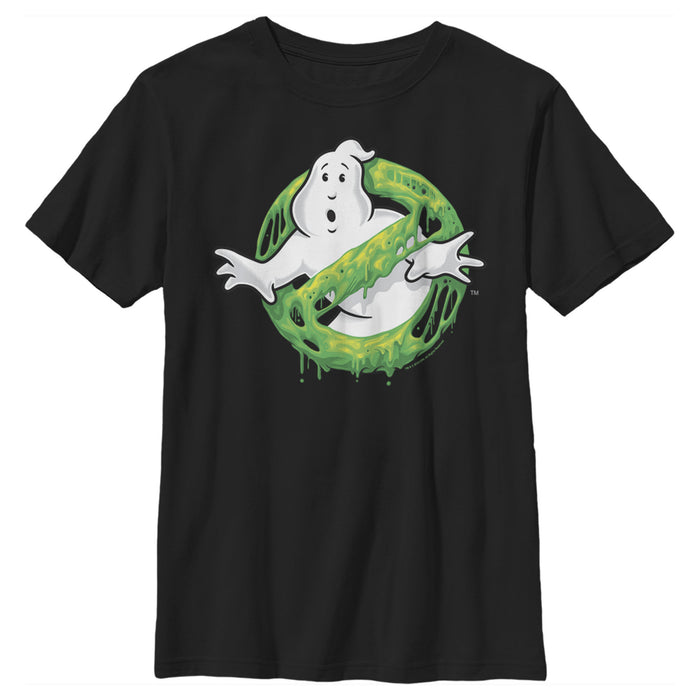 Fifth Sun Boy's Ghostbusters Slime Logo T-Shirt