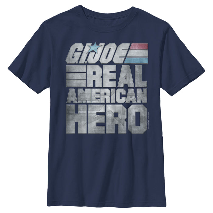 fifth sun Boy's GI Joe Real American Hero T-Shirt
