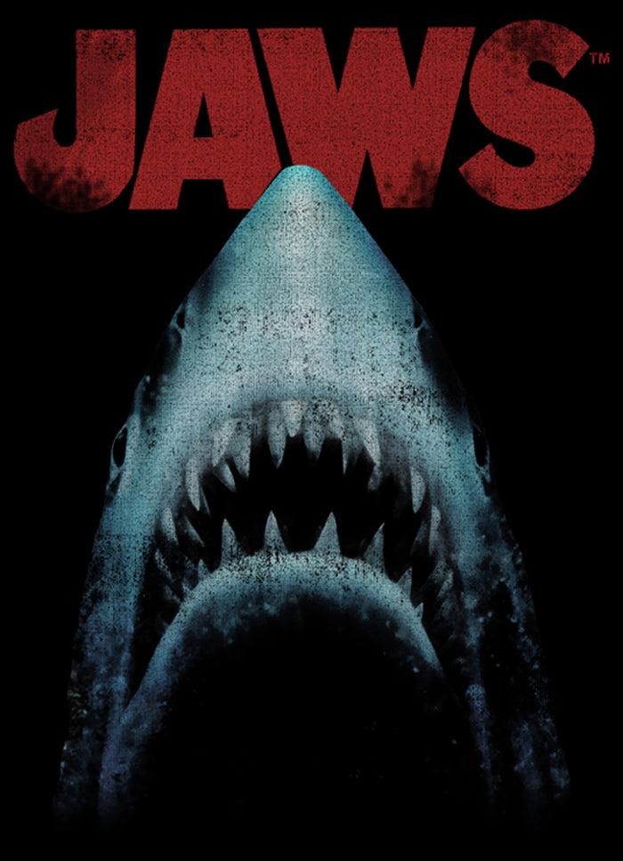 Fifth Sun Boy's Jaws Classic Poster T-Shirt