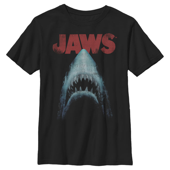 fifth sun Boy's Jaws Classic Poster T-Shirt