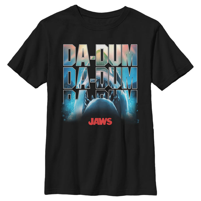 fifth sun Boy's Jaws Da-Dum Da-Dum T-Shirt