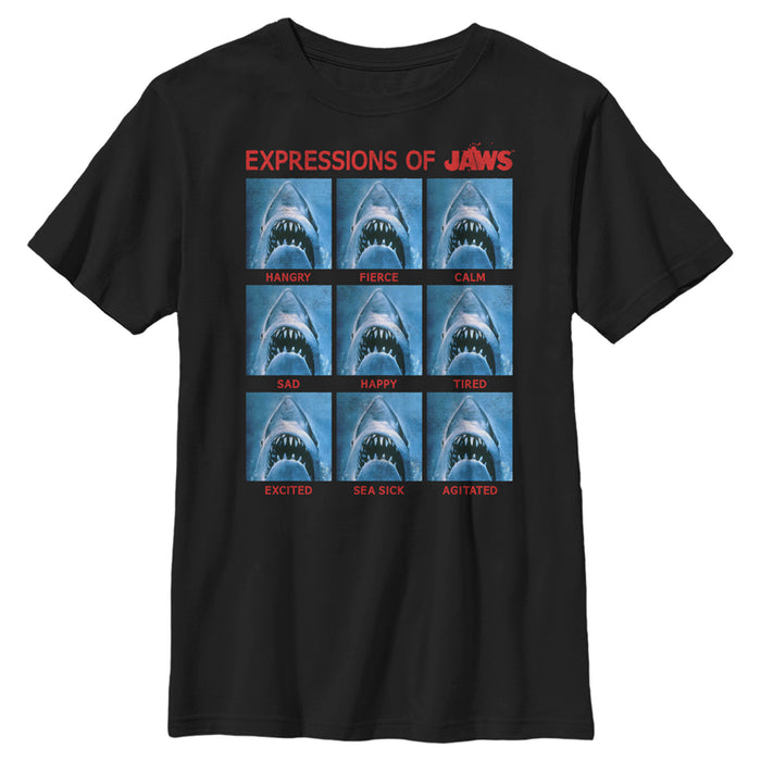 fifth sun Boy's Jaws Expressions of Jaws T-Shirt