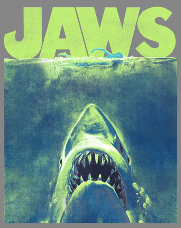 Fifth Sun Boy's Jaws Neon Poster Performance Tee