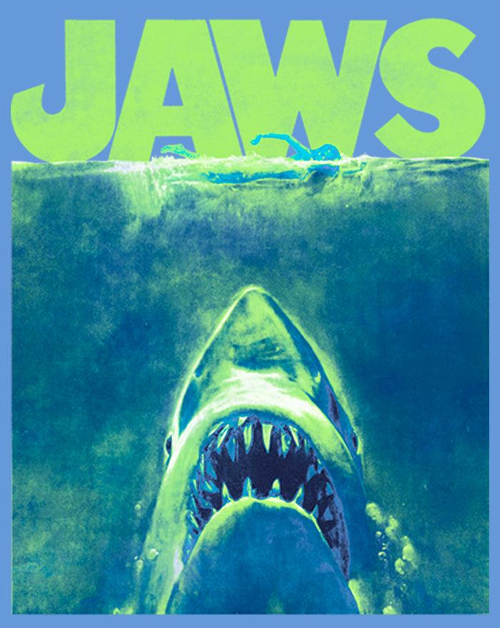 Fifth Sun Boy's Jaws Neon Poster Performance Tee