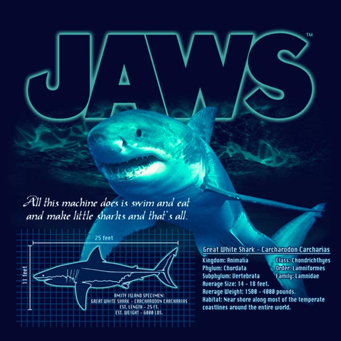 Fifth Sun Boy's Jaws Shark Blueprint T-Shirt