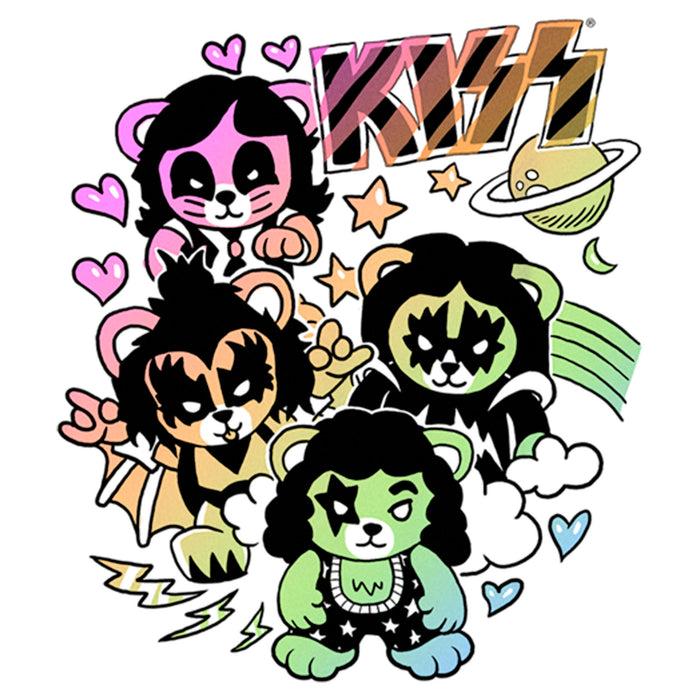 Fifth Sun Boy's KISS Bear Members T-Shirt