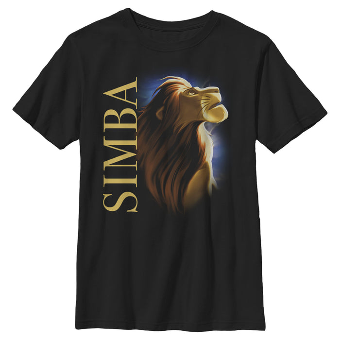 fifth sun Boy's Lion King Noble Simba Pose T-Shirt