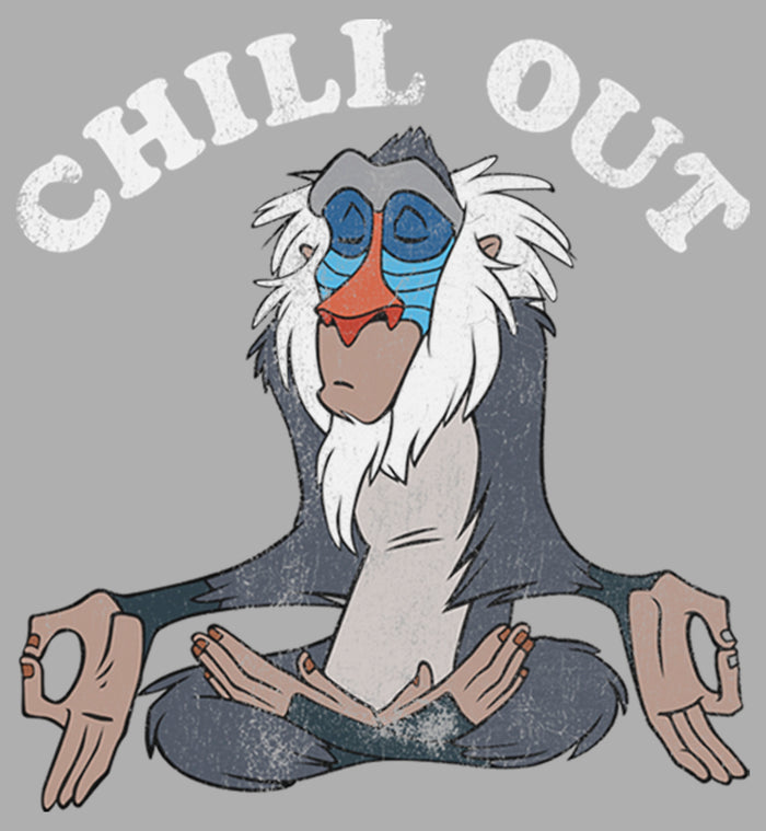 Fifth Sun Boy's Lion King Rafiki Chill Out T-Shirt
