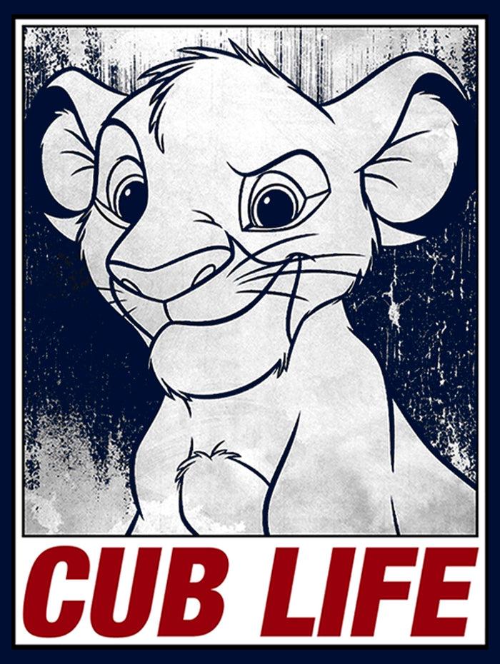 Fifth Sun Boy's Lion King Simba Cub Life T-Shirt