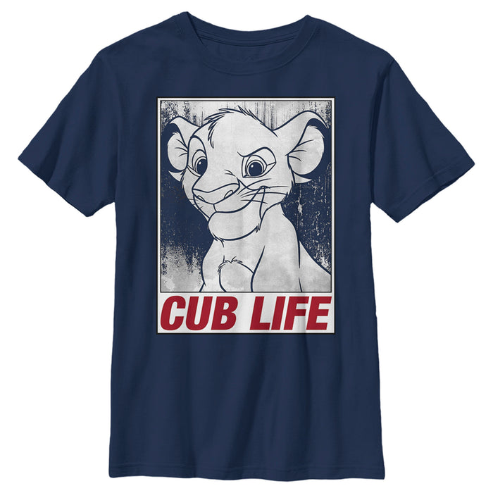 fifth sun Boy's Lion King Simba Cub Life T-Shirt