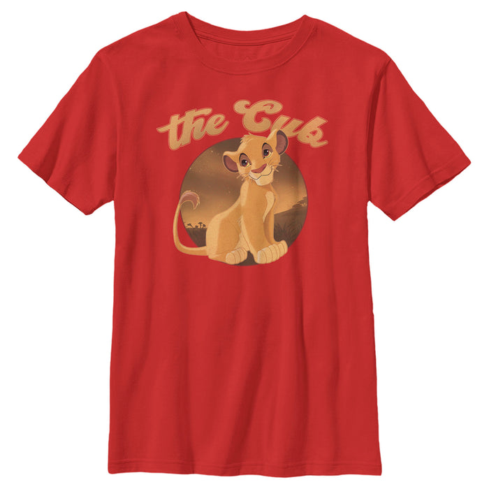 fifth sun Boy's Lion King Simba The Cub T-Shirt