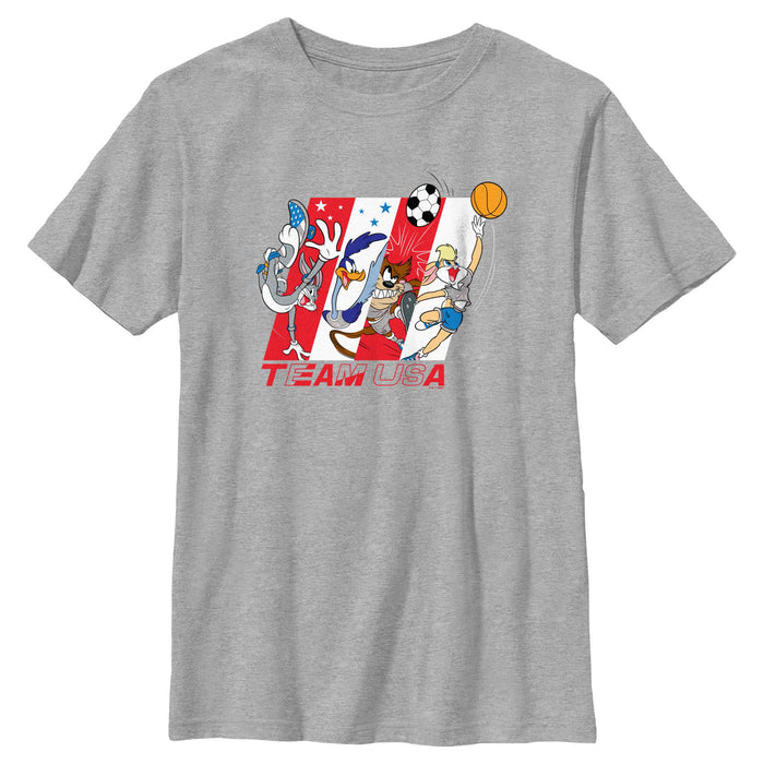 fifth sun Boy's Looney Tunes Sports Crew T-Shirt