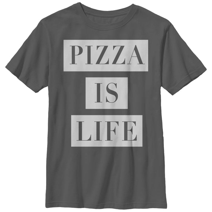 fifth sun Boy's Lost Gods Pizza Life T-Shirt