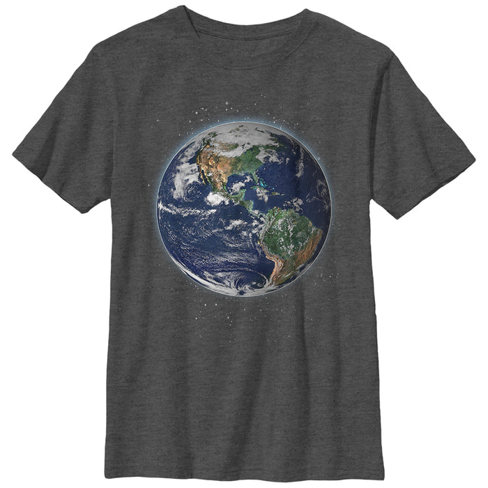 fifth sun Boy's Lost Gods Planet Earth T-Shirt
