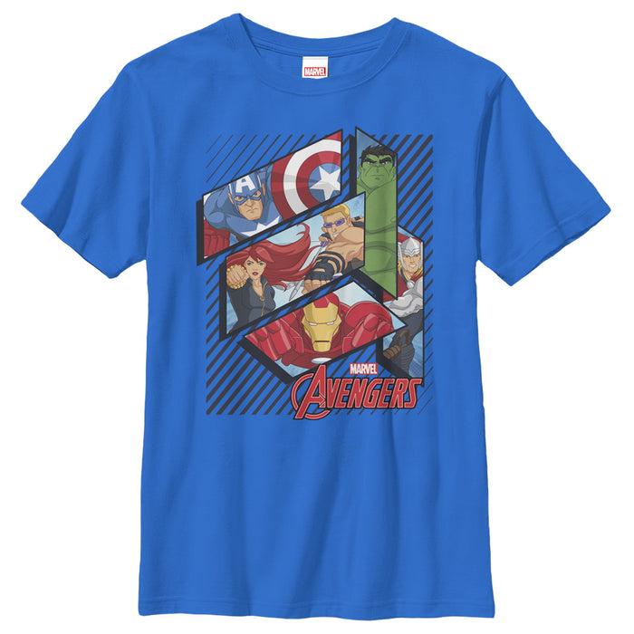 fifth sun Boy's Marvel Avengers Shape T-Shirt