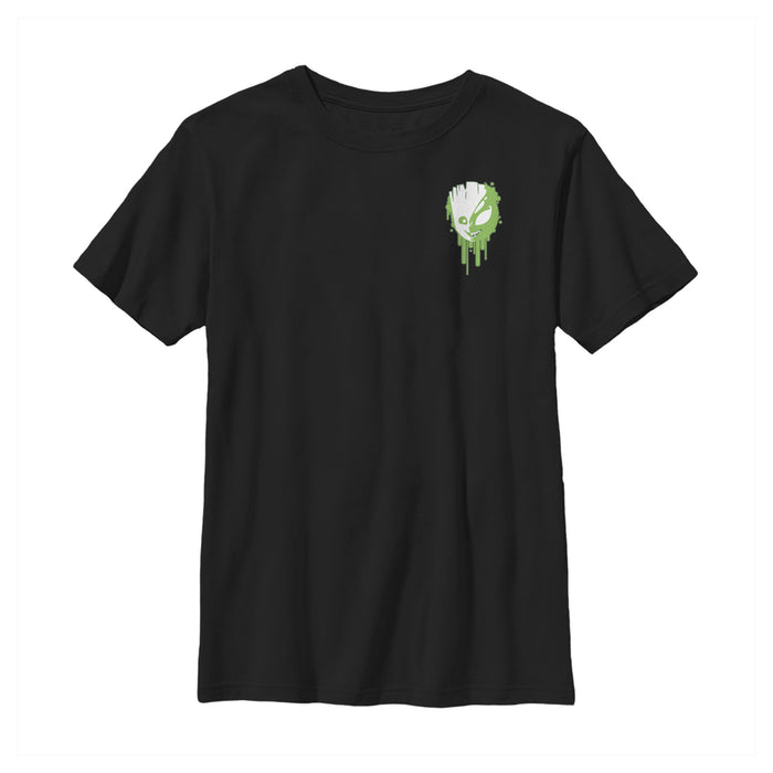 fifth sun Boy's Marvel Groot Venom Badge T-Shirt
