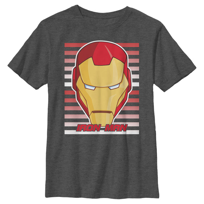fifth sun Boy's Marvel Iron Man Lines T-Shirt