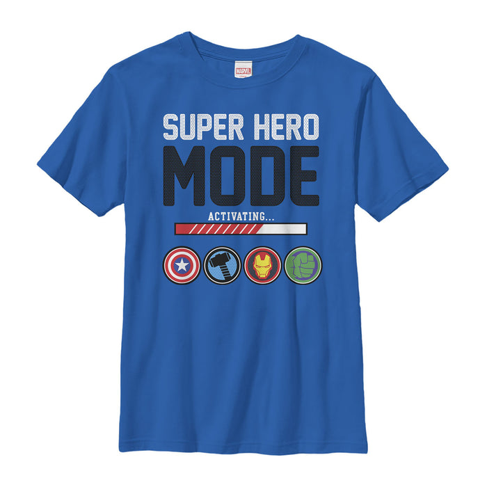 fifth sun Boy's Marvel Super Hero Mode T-Shirt