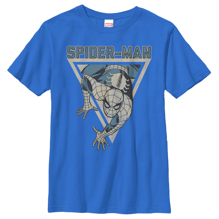 fifth sun Boy's Marvel Triangle Spider-Man T-Shirt